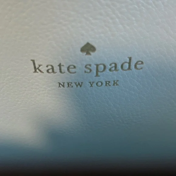 Kate Spade Reversible Dark Green/Light BlueTote Bag - Picture 5 of 5